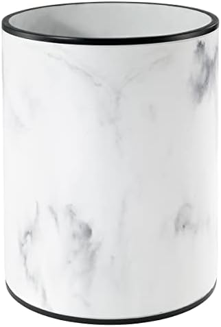Avanti Linens - Waste Basket, Decorative Trash Can, Modern Inspired Bathroom Decor (Jasper Collection)