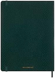 Moleskine Limited Edition Notebook Vegea, Extra Large, Plain, Green Boa, Soft Cover (7.5 x 10)