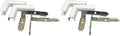 legrand WIREMOLD Metal Raceway, Extending Power, On-Wall, High Capacity Twist Elbows, White, BW13-14 (Pack of 2)