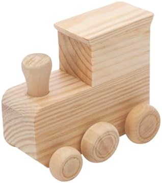 Colorations® Decorate Your Own Wooden Trains, Set of 12, Craft for Kids & Fun Home Activities, Create Unique & Personal Designs, Fun Kids Craft Project, Craft Project for Boys & Girls, Craft & Enjoy! | Kids' Craft for Home Activities, Create Personaliz...