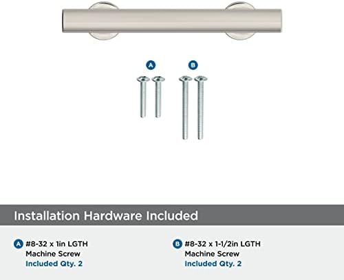 Amerock 3" Everett Polished Nickel Drawer Pull