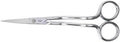 Gingher 6" Double-Curved Embroidery & Applique Scissors for Crafting