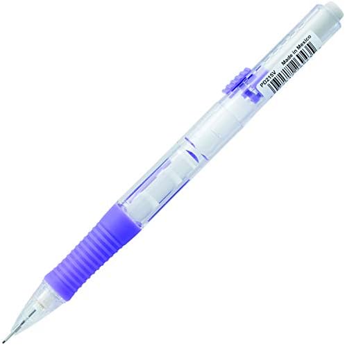 Pentel QUICK CLICK Mechanical Pencil (0.5mm), Violet Barrel, Box of 12 Pencils (PD215V)