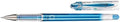 Pentel Arts Slicci Metallic 0.8 mm Needle Tip Gel Pen, Metallic Blue Ink, Box of 12 (BG208-MC)