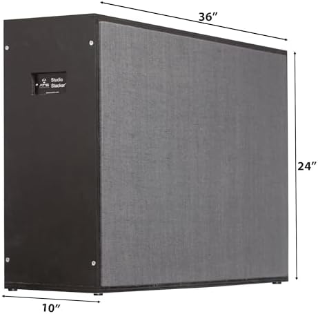 ATS Acoustics Studio Stacker Gobo Bass Trap 24"x36"x10" (Gray, Black Case)