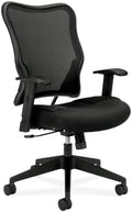HON Wave Ergonomic Office Chair, Lumbar Support, Desk Chair, Black