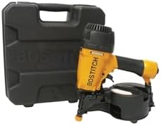 BOSTITCH Coil Siding Nailer, Pneumatic Siding Nail Gun, 1-1/4-Inch to 2-1/2-Inch, 15 Degree (N66C)