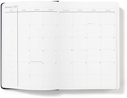 Wykeham's Executive 2026-27 Daily Journal Planner – Customization Available – Mid-Year Academic Diary – July 2026 to June 2027 (Personalized Royal Blue, 8.5"×5.5")