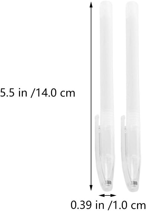 COHEALI Transparent Pen Holders 200 Pcs Empty Plastic Pen Shells for Students Stationery Diy Projects and Desk Organization