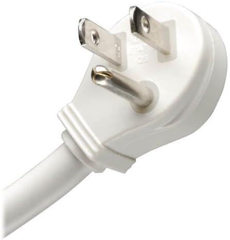 Tripp Lite 7 Outlet Surge Protector Power Strip, 12ft Long Cord, Right-Angle Plug, Fax/Modem Protection, RJ11, $50,000 Insurance (SUPER6TEL12)