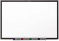 Quartet Dry Erase White Board 48"W x 36"H Non-Magnetic Whiteboard, Total Erase, Black Aluminum Frame (S534B)