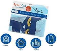 Educational Insights Fluorescent Light Covers 3-Pack: Pete the Cat Themed - Ceiling Light Fiters for Classroom, Office & Home, Overhead LED Shades, Calming Sensory Fixtures & Teacher Essentials