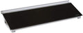 Quartet Glass Dry Erase White Board, Desktop Computer Pad for Notetaking, 18" x 6" Whiteboard, Clean Erase Surface with Storage, 1 Dry Erase Marker, Black Surface (GDP18B)