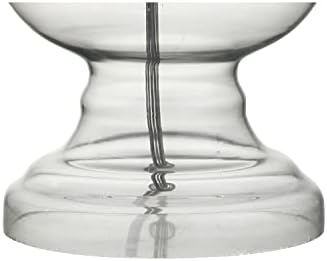 JONATHAN Y Genie 28.5" Glass Table Lamp, Clear, Set of 2
