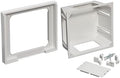 Leviton High Profile Cover with Recessed Entertainment Box, 47617-RBH, White
