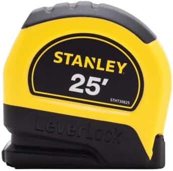 Stanley STHT30825 Lever Lock Tape Rule, 25-Foot