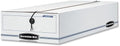 Bankers Box 12-Pack String & Button Check Box, 9" x 23" x 4"