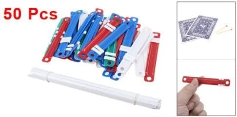 XYWHPGV Office Colors Plastic Binding Document Paper Fasteners Green Red Blue 50 Pcs(e4b35 cb438 1ad54 a7a23 45e2d e5699