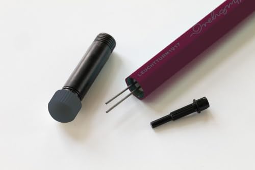 LEUCHTTURM1917 - Drehgriffel Mechanical Pencil - Refillable Writing Stylus with 0.7 mm HB Graphite Lead (Black)