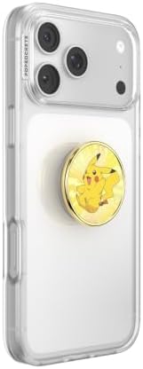 PopSockets Adhesive Phone Grip, Holder- Pikachu Spark