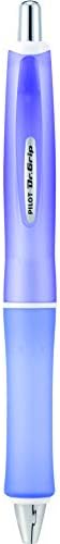 PILOT Dr. Grip Frosted Ballpoint Pen, Black Ink, 3-Pack