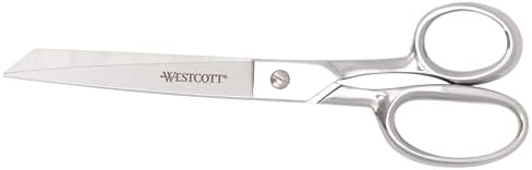 Westcott 9in Forged Classic Fabric and Paper Scissors, Heavy Duty, Knife-Edge for Sewing, Tailoring, General Arts and Crafts, Office
