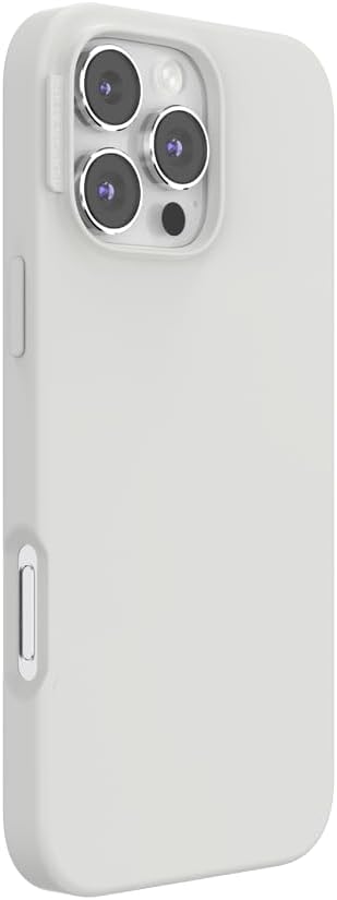 PopSockets iPhone 16 Pro Phone Case with MagSafe- Horchata | Magnetic, Wireless Charging, Camera & Drop Protection, White, Electronic Accessories, For iPad/Kindle/iPhone/Android