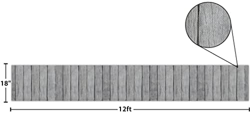 Teacher Created Resources Fun Size Vertical Gray Wood Better Than Paper Bulletin Board Roll (TCR77908)