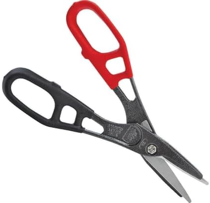 Malco MV12 Andy Combination Vinyl Cutting Snip, Replaceable 3-inch High Carbon Steel Blades, for Cutting Vinyl Siding or Flooring, Carpeting, Aluminum Trim Coil, Landscape Edging, & Leather