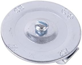 Gardner Bender KO702 Metal Knockout Seal, ¾ Inch Conduit Size, Marked Size, Rust-Proof Galvanized Steel, 16 AWG Steel, ⅜ Inch Thread, Embossed - Self Centering, For Knockout Punch / Die Conduit, Cover, 50 Pk.