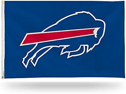 NFL Rico Industries Standard 3' x 5' Banner Flag Single Sided - Indoor or Outdoor - Home Décor