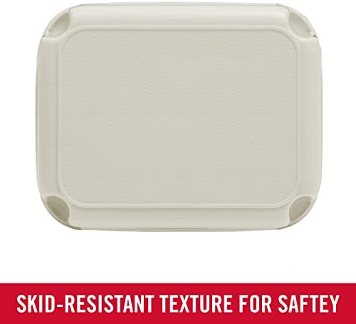 Rubbermaid Roughneck Step-Stool Bisque Lightweight Holds up to 300 pounds Ideal for Kitchen-Bath Skid-Resistant, 1 ct (Pack of 6)