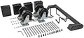 Tripp Lite Charging Station Cart Conversion Kit w/Handle, Casters & Power Cord Manager for 16-Device AC & USB Charging Stations (CSHANDLEKIT2)