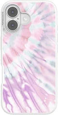 PopSockets iPhone 17 Phone Case with MagSafe- Coastal Dye Purple | Magnetic, Wireless Charging, Camera & Drop Protection, Purple, Aura, Rainbow, Colorful