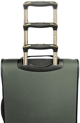 Kenneth Cole REACTION Chelsea Chevron Quilted Luggage, Olive, 28-Inch Checked