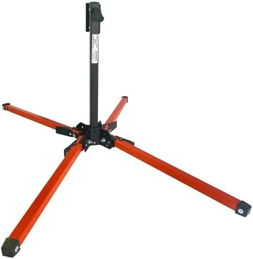 Traffic Roll-Up Sign Kit with Stand – Collapsible Safety Sign & Heavy-Duty Portable Stand, High Visibility, Easy Setup (Lane Closed Ahead, Reflective)