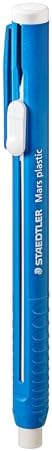 STAEDTLER Mars Plastic Eraser Pen with Refillable Holder, German-Made Eraser for Pencils, Smudge-Free & Tear-Free Precision, Retractable Design with Clip, Blue