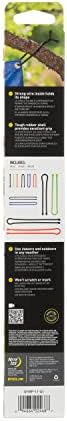 Nite Ize Original Gear Tie - Assorted Length Reusable Rubber Twist Tie - 12 Pack - Assorted Colors