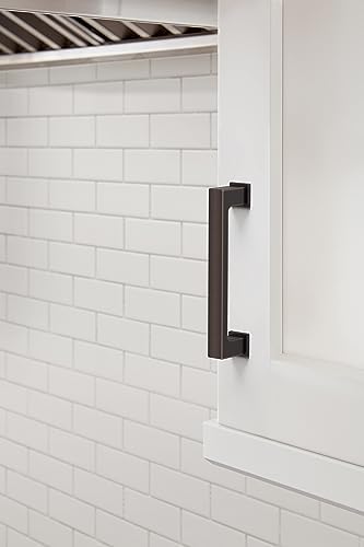 Amerock 10BX37031ORB | Oil Rubbed Bronze Cabinet Pull | 3-3/4 inch (96mm) Center-to-Center | 30 Pack | Bridgeport | Furniture Hardware