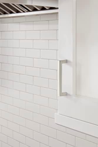 Amerock 3-3/4" Monument Satin Nickel Drawer Pull