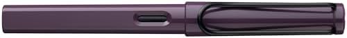 LAMY safari violet-blackberry - Fountain Pen with ergonomic grip & black steel nib in size EF - ideal for any Writing & Calligraphy - including LAMY T 10 blue cartridge - Right-Handed