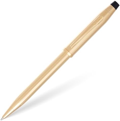 Cross Century II 23KT Gold Ballpoint Pen, Medium Point, Black Ink