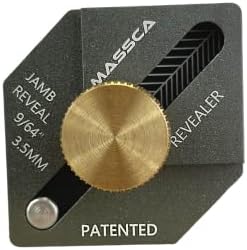 Massca Revealer Woodworking Tools Angle Finder Trim Square Carpenter Ruler