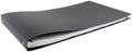 11x17 Binder Poly Panel Featuring a 1" Round Ring Black