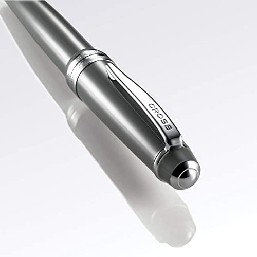 Cross Bailey Light Polished Black Fountain Pen, Extra-Fine Nib