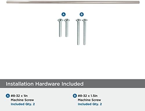 Amerock 18-7/8" Bar Pulls Polished Nickel Drawer Pull