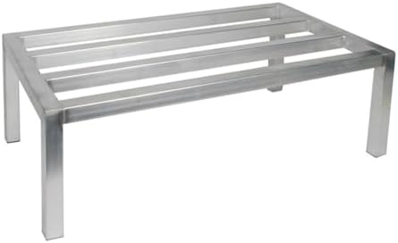 Winco 20-Inch by 60-Inch Dunnage Rack, 12-Inch High, 1200-Pound Capacity