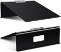 Pasimy 2 Pcs Slant Board Writing 13 x 13 Inch Heavy Duty Slanted Clipboard Sloped Acrylic Large Writing Board to Improve Handwriting Posture Reading Grasp for Back to School Office Supplies(Black)