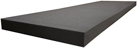 AK TRADING CO. Acoustic Foam Flat Panel Studio Soundproofing Foam Sheet. Perfect for use in recording studios, control rooms, offices, home studios. 1" X 24" X 18"