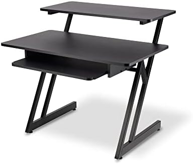 On-Stage WS7500 Series Wood Studio Workstation - Black